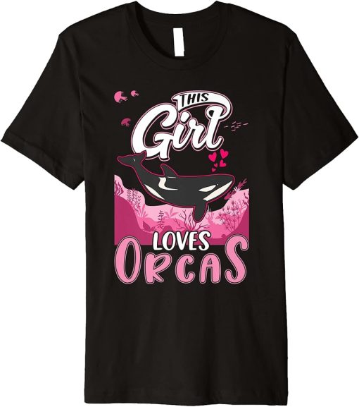 This Girl loves Orcas Premium T-Shirt