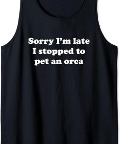 Funny Orca Tank Top