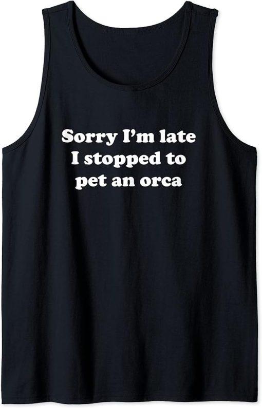 Funny Orca Tank Top